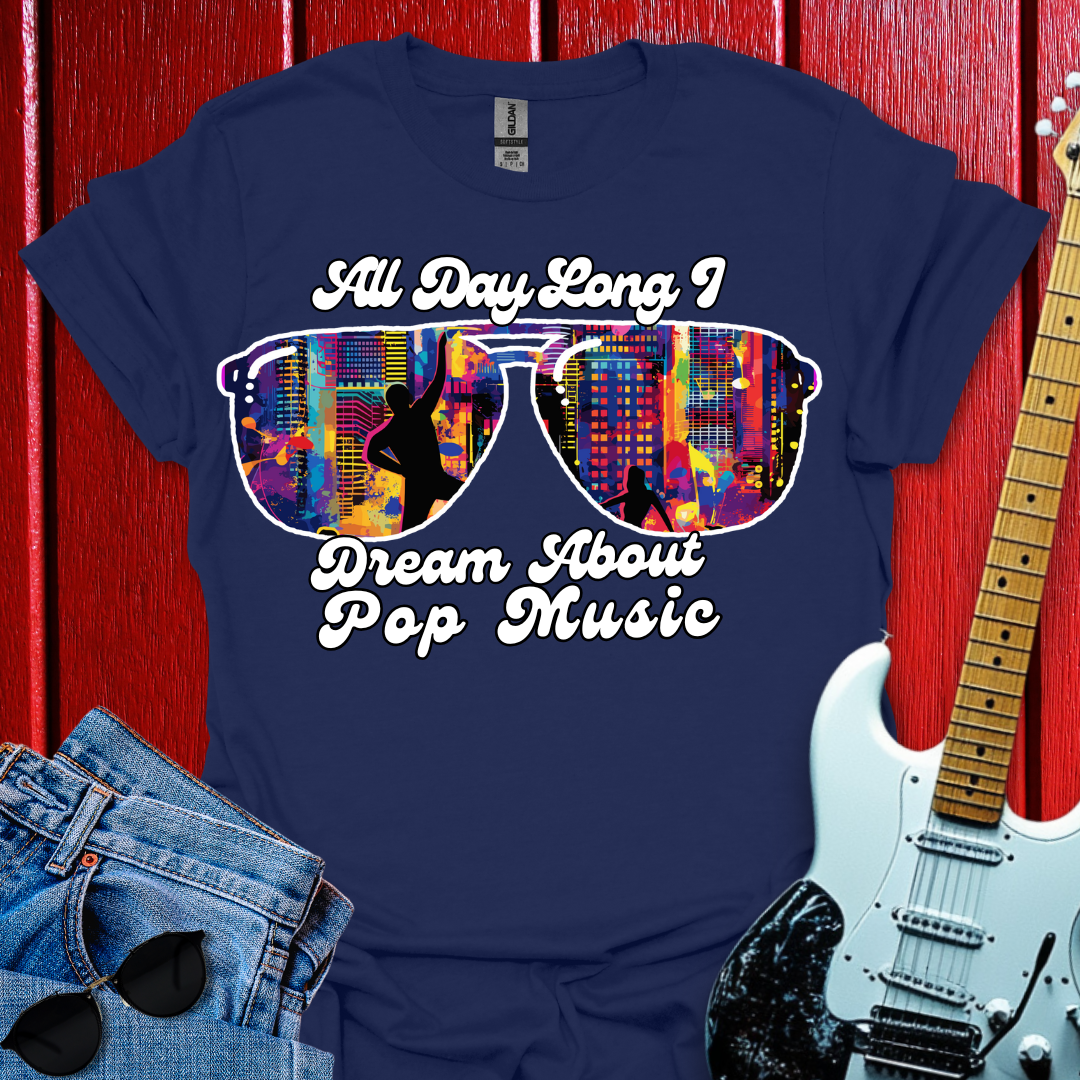 Pop Music All Day T-shirt