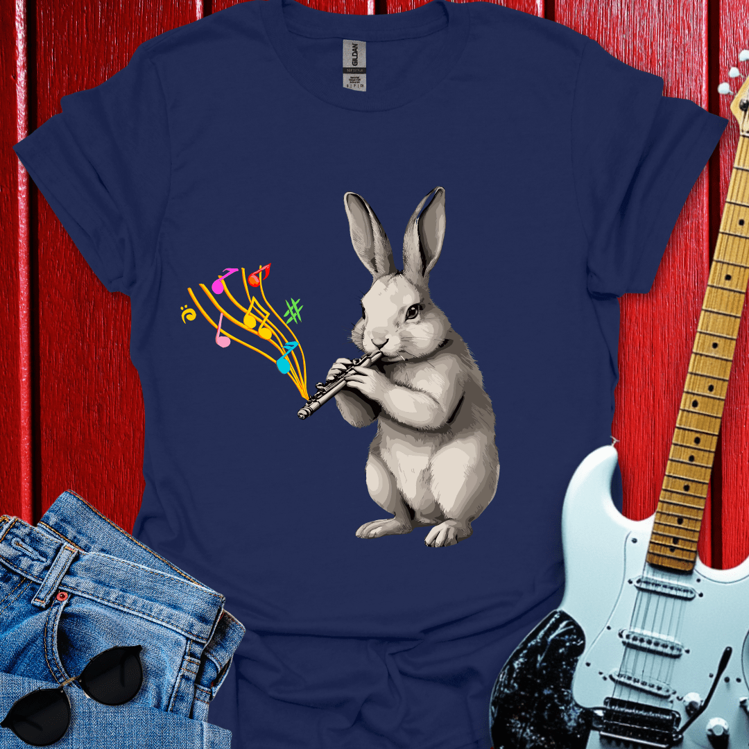 Rabbit Flutist T-shirt