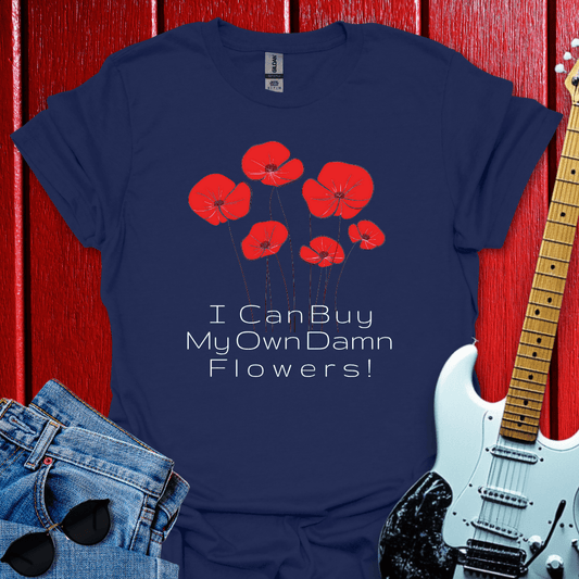 Red Flowers T-shirt