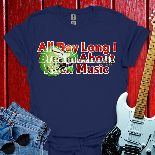 Rock Music All Day T-shirt