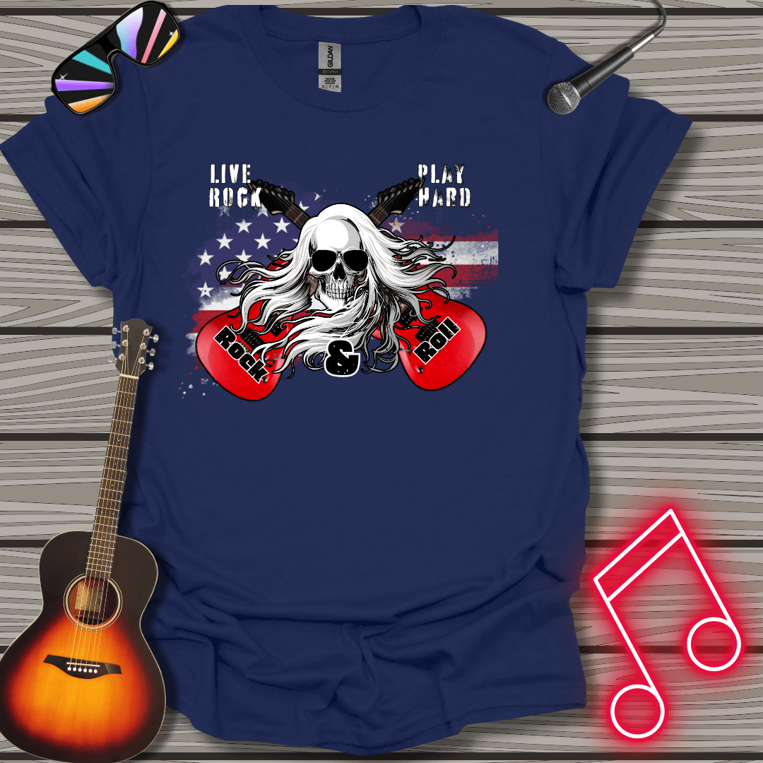 Rock & Roll Skull T-shirt