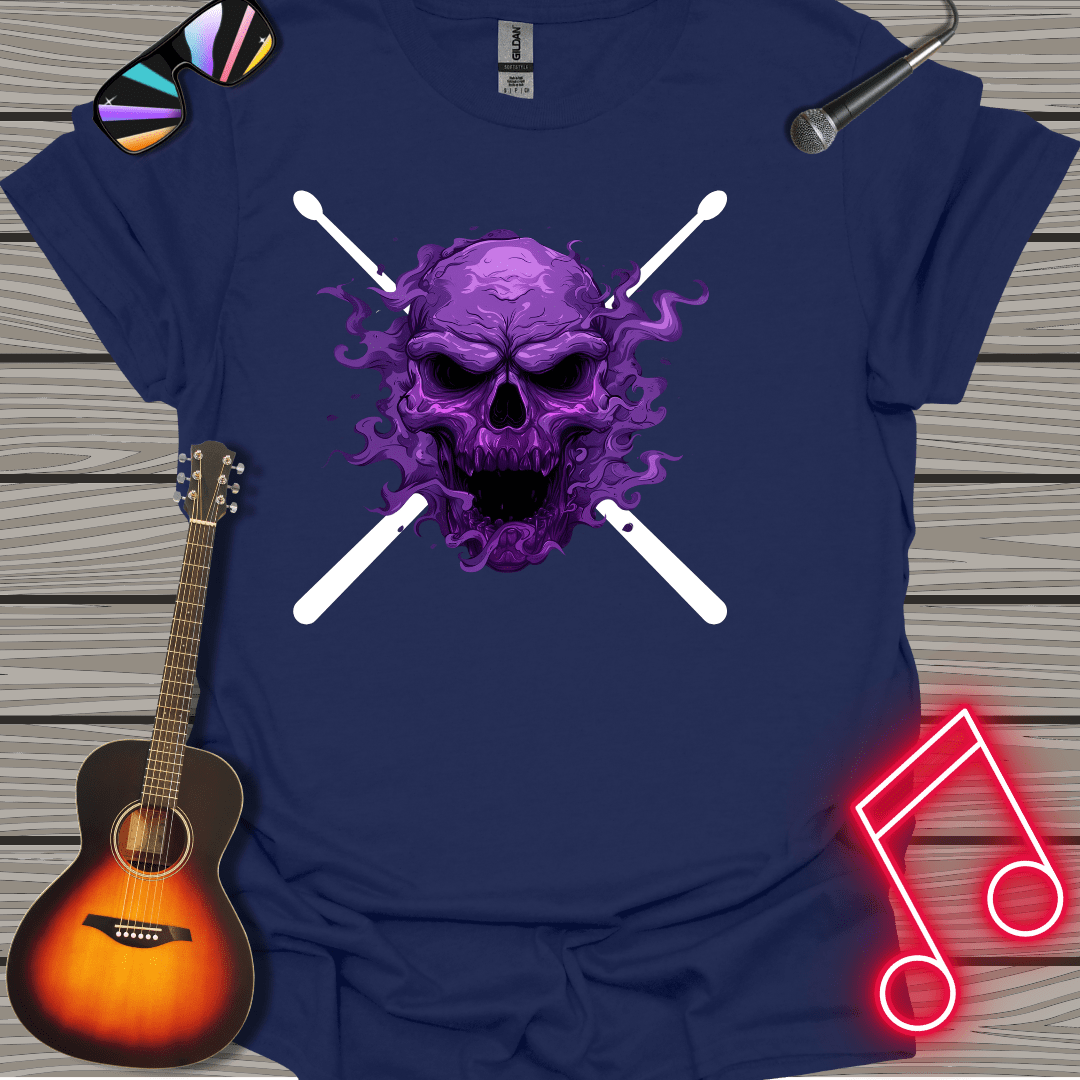 Skull Drummer T-shirt