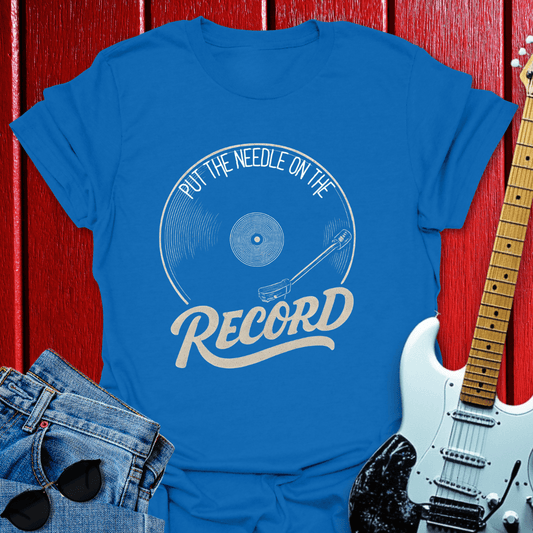 Needle On T-shirt
