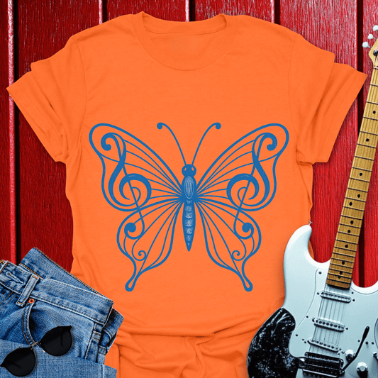 Clef Butterfly T-shirt