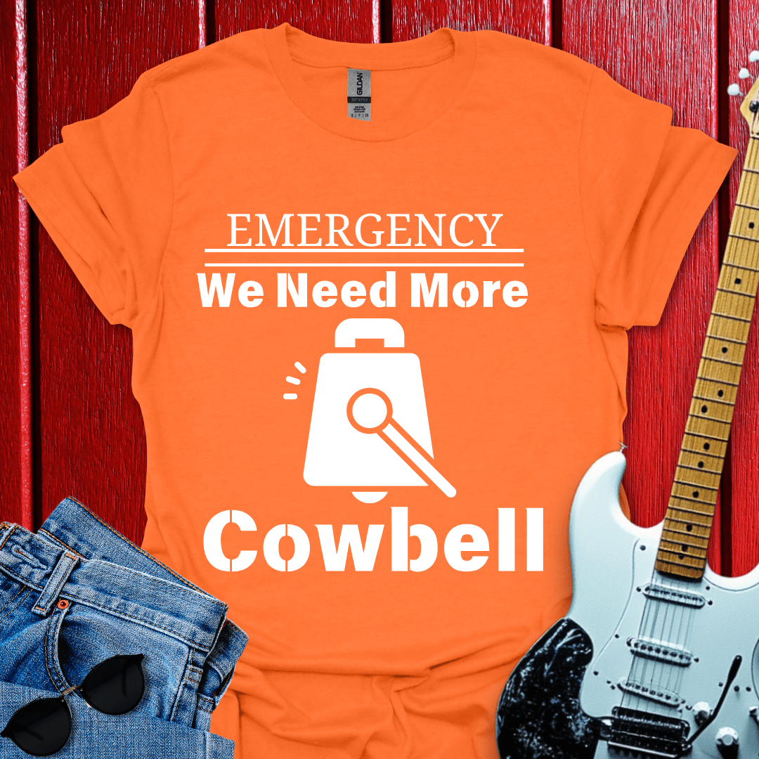 Emergency Cowbell T-shirt