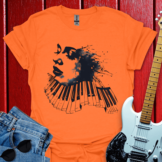 Piano Lady T-shirt