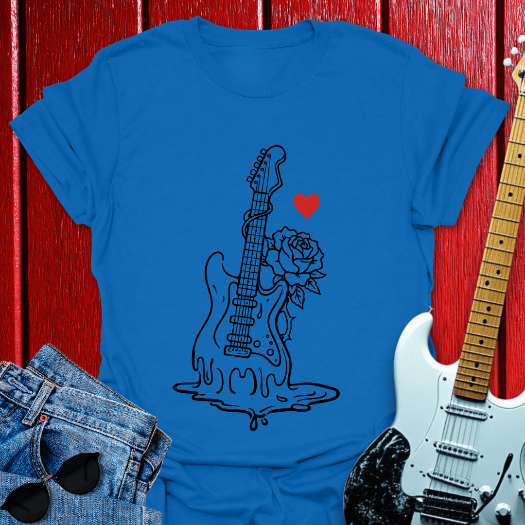 Rose Guitar T-shirt