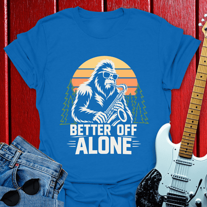 Bigfoot Alone T-shirt