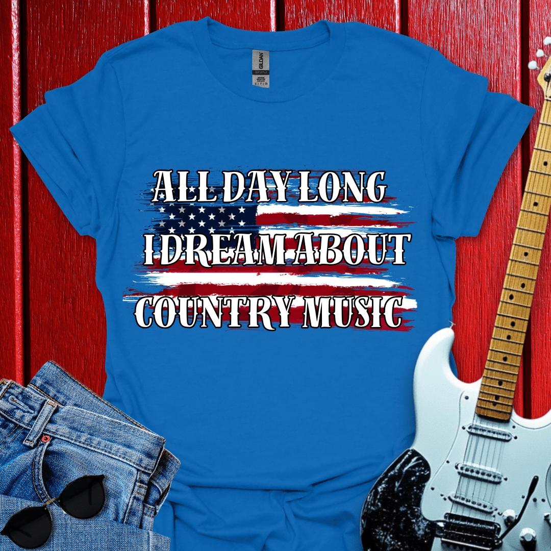 Country Music All Day T-shirt