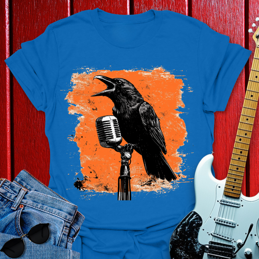 Crow Mic T-shirt
