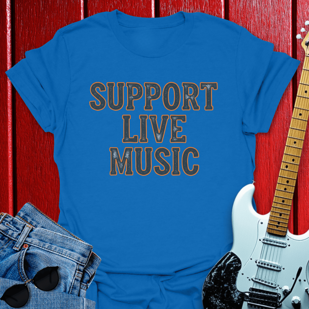 Distressed Support T-shirt