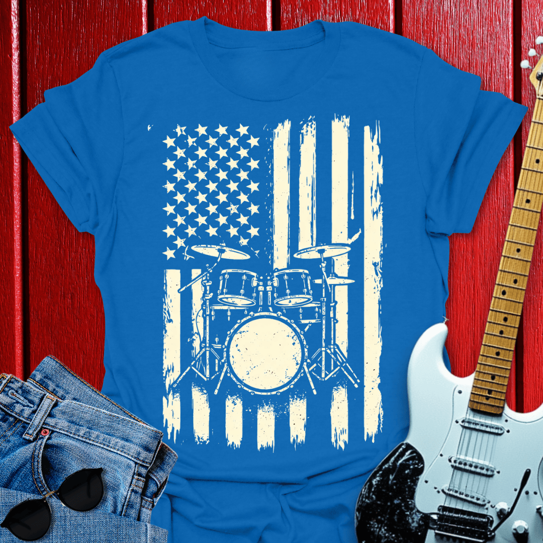 Drum Flag T-shirt