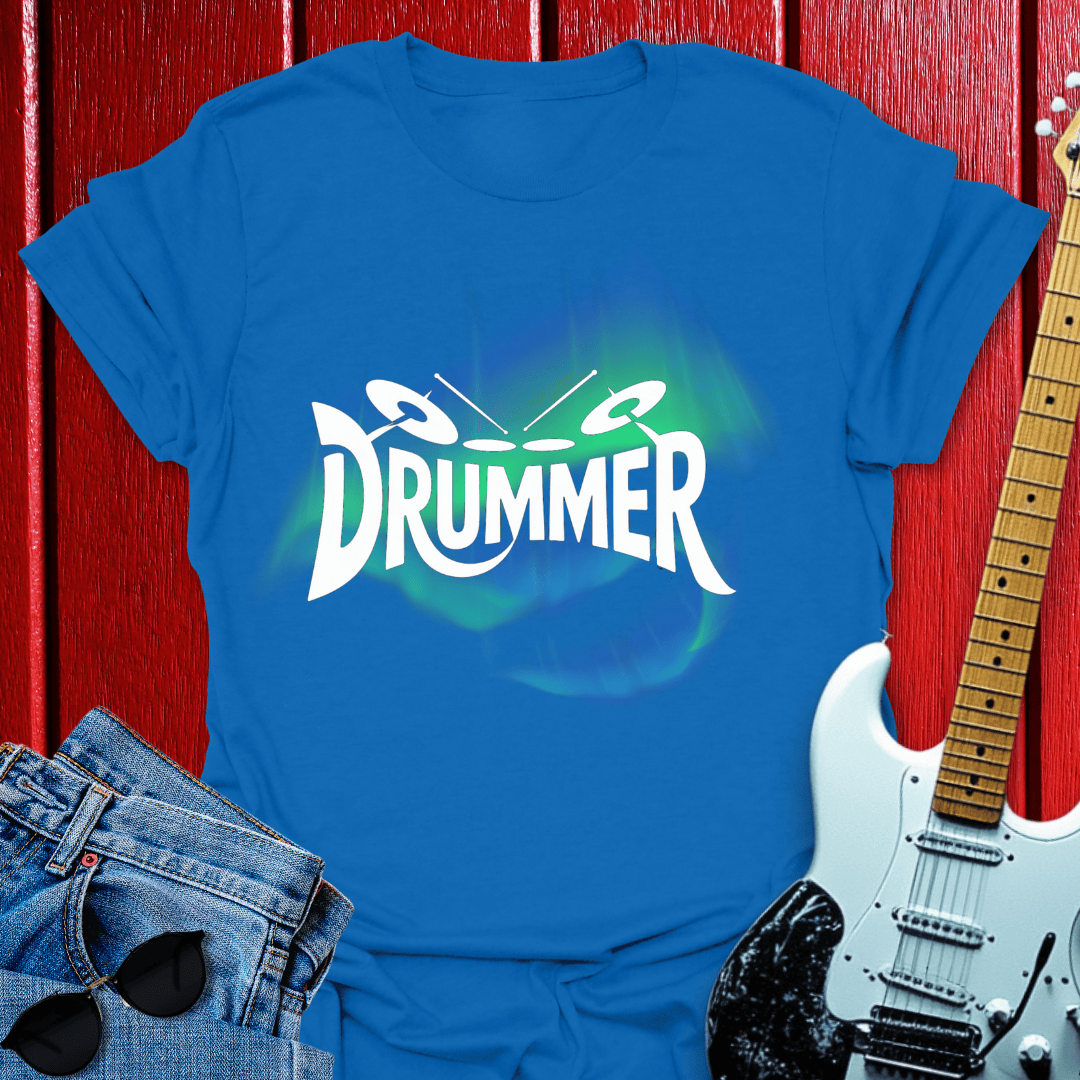 Font Drummer T-shirt
