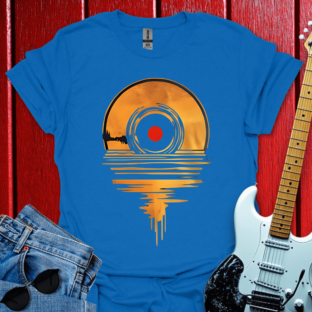 Golden Melting Record T-shirt