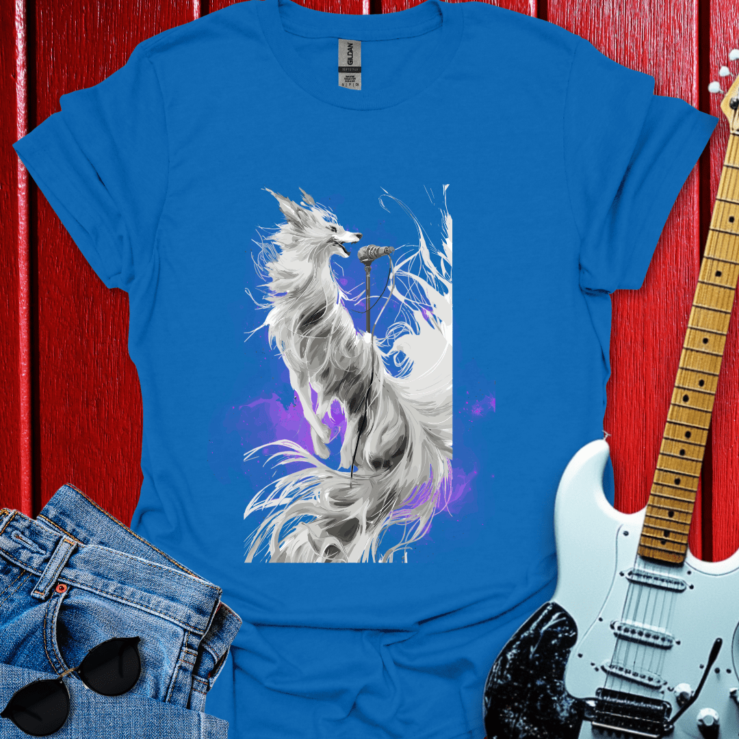 Japanese Fox Sings T-shirt