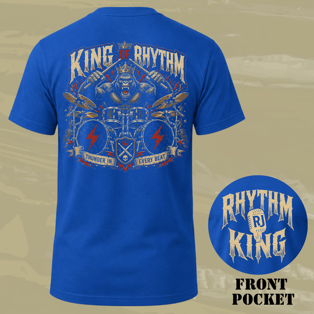 King Rhythm Back T-shirt
