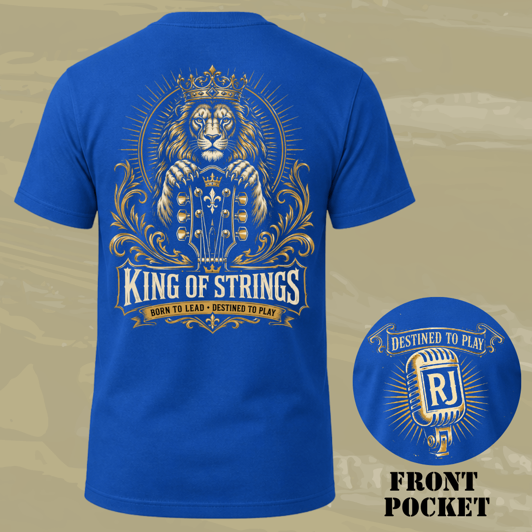 King Strings Back T-shirt