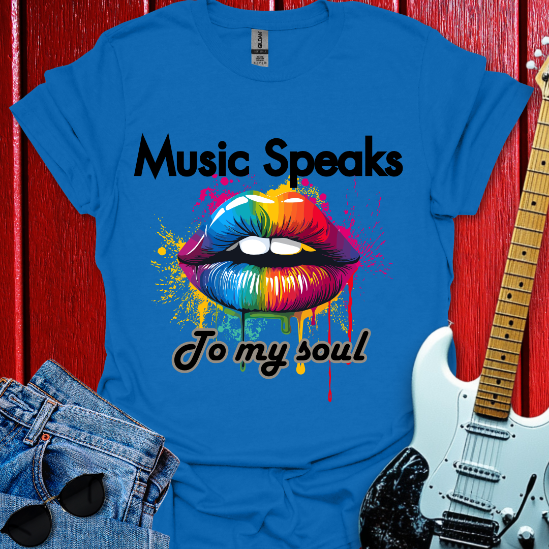 Music Speaks T-shirt