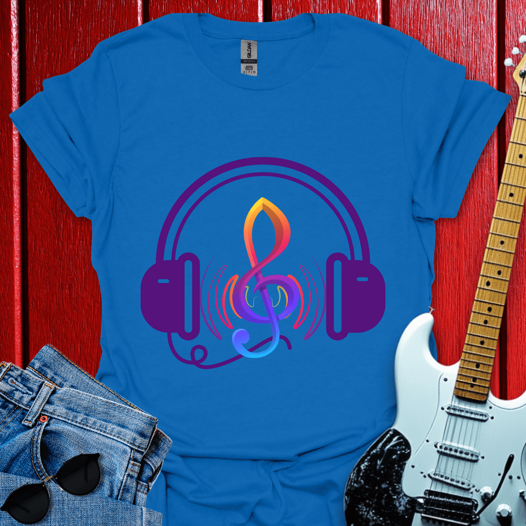 Musical Headphones T-shirt