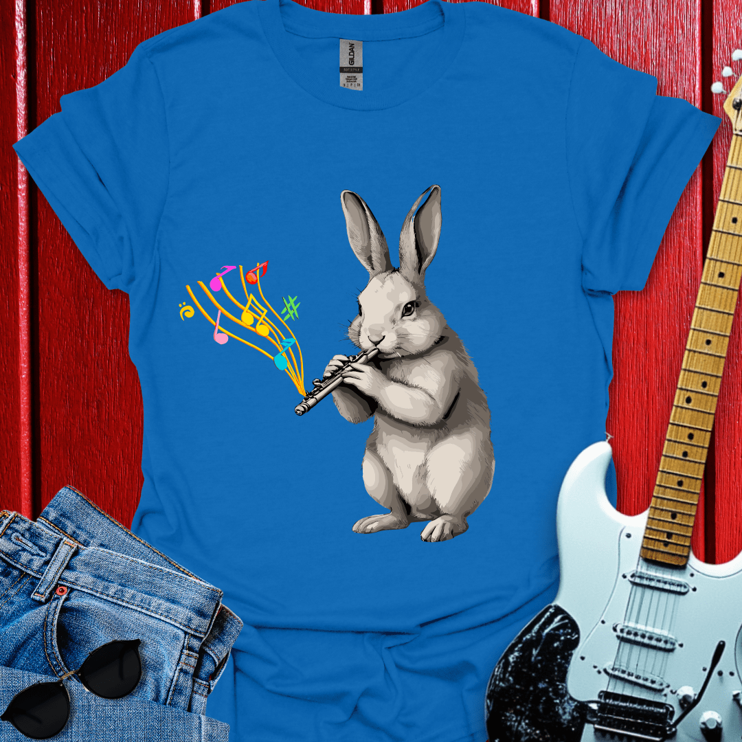 Rabbit Flutist T-shirt