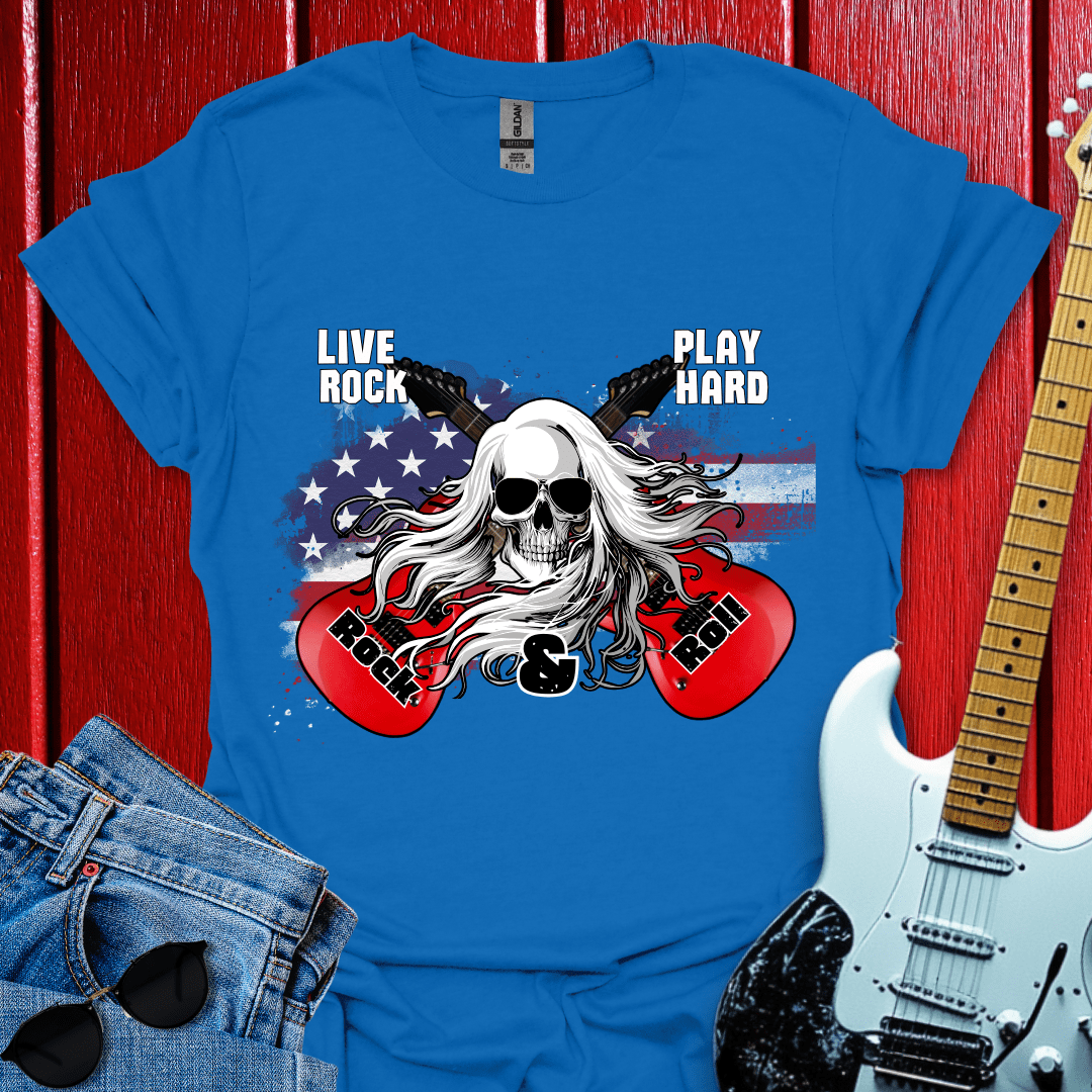 Rock & Roll Skull T-shirt