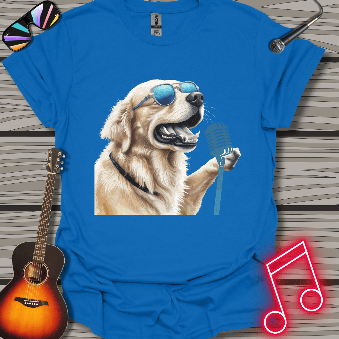 Singing Golden T-shirt