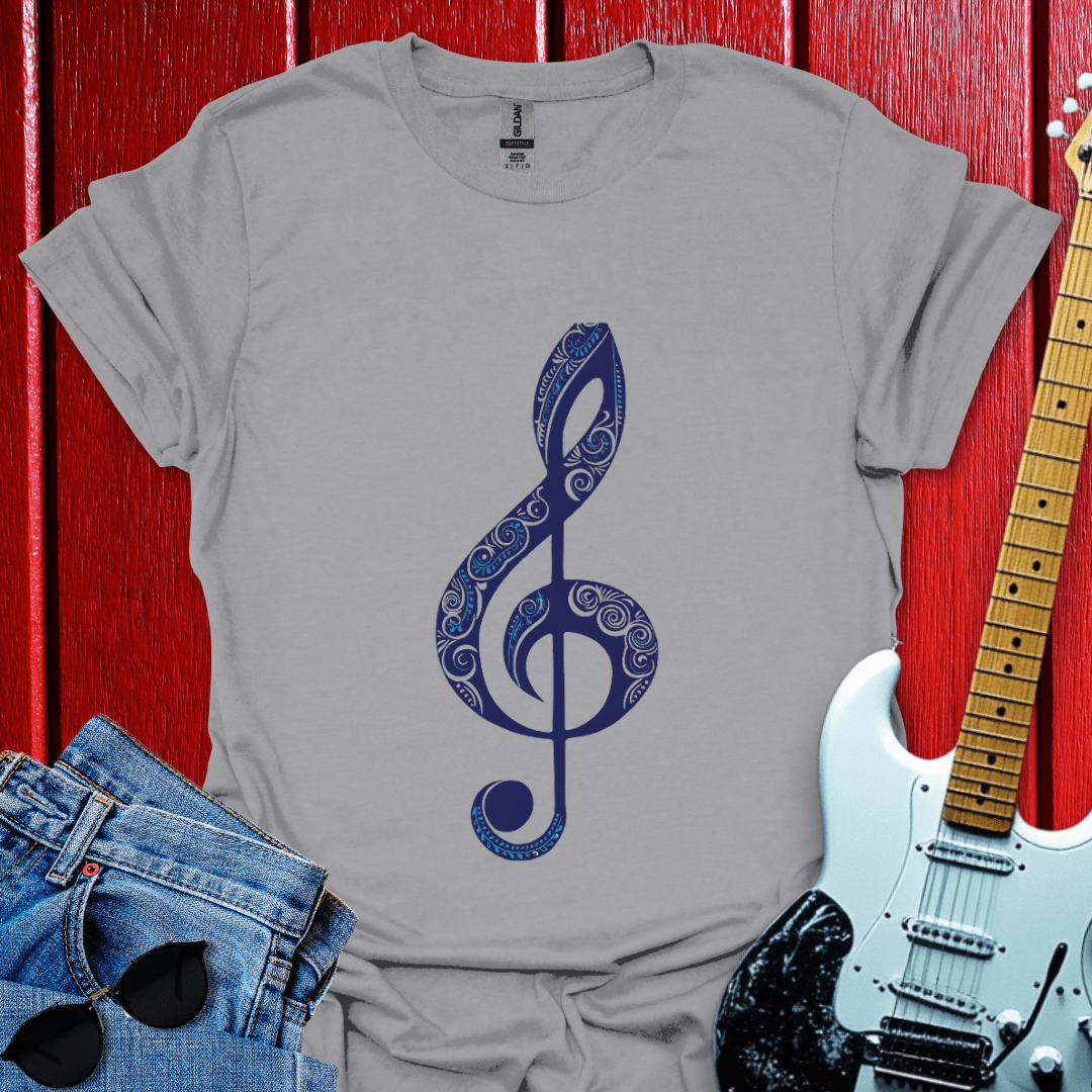 Blue Clef T-shirt