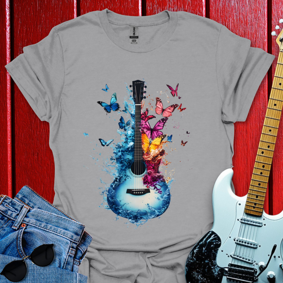 Butterfly Guitar T-shirt