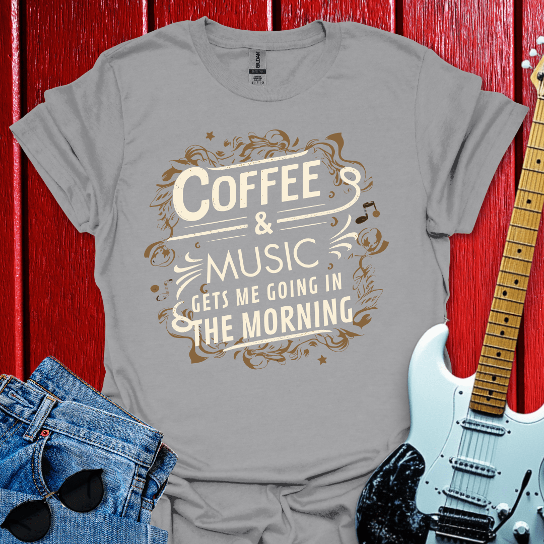 Coffee And Music T-shirt