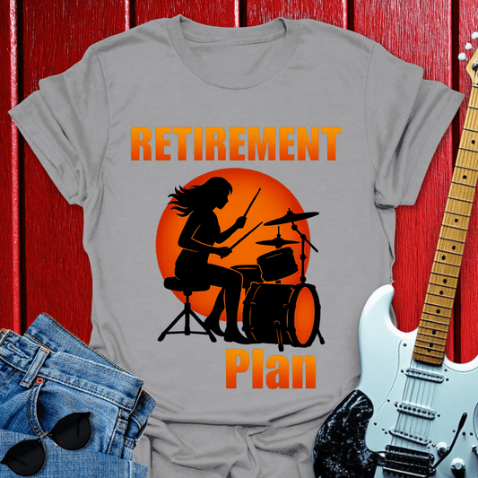 Female RP Drummer T-shirt
