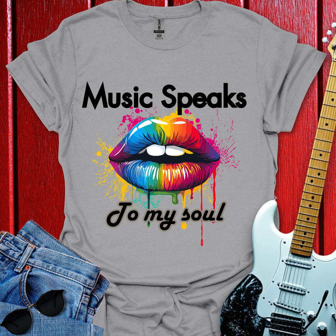 Music Speaks T-shirt