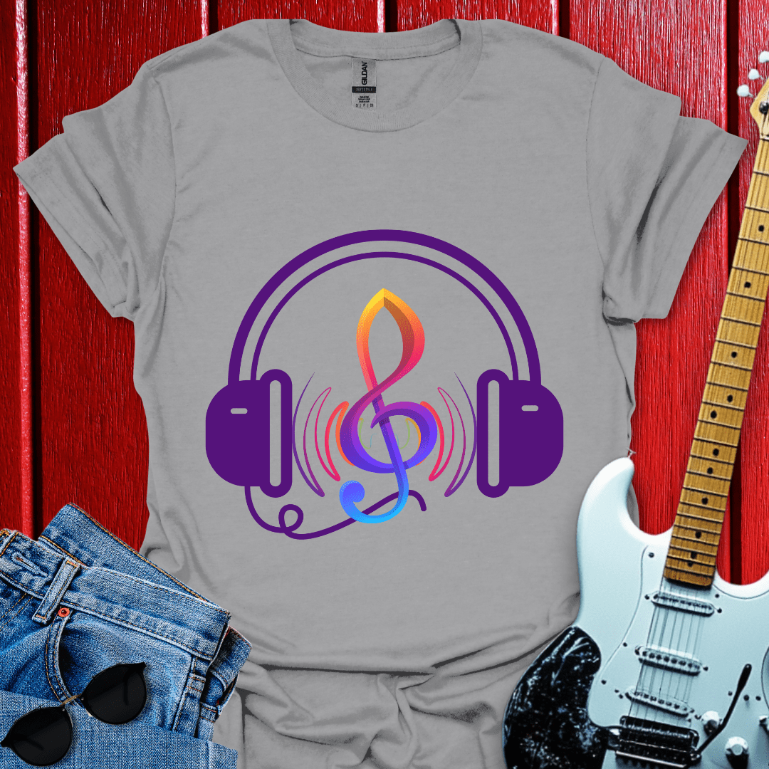 Musical Headphones T-shirt