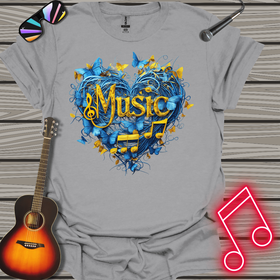 Musical Heart T-shirt