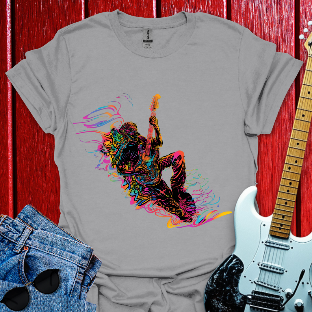 Psychedelic Guitar T-shirt