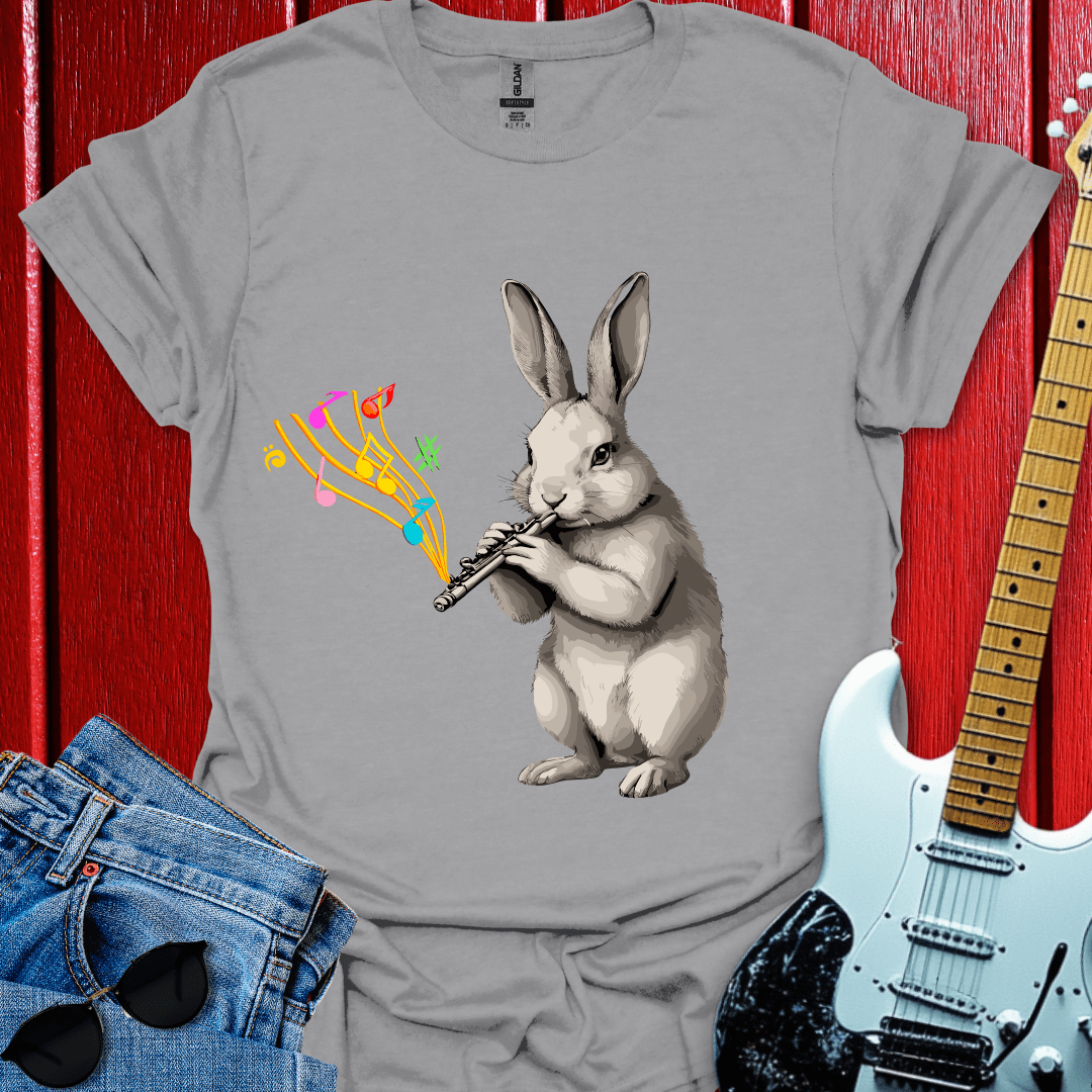 Rabbit Flutist T-shirt