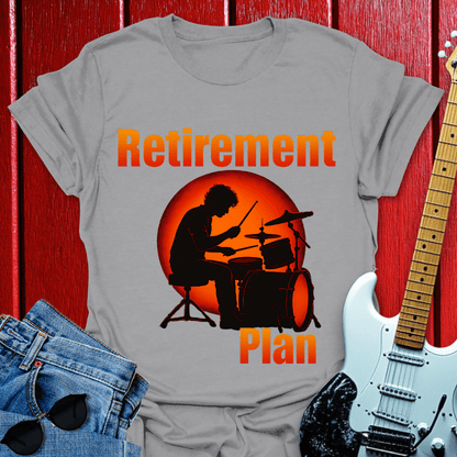 Retirement Drummer T-shirt