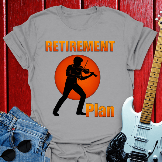 Retirement Fiddler T-shirt