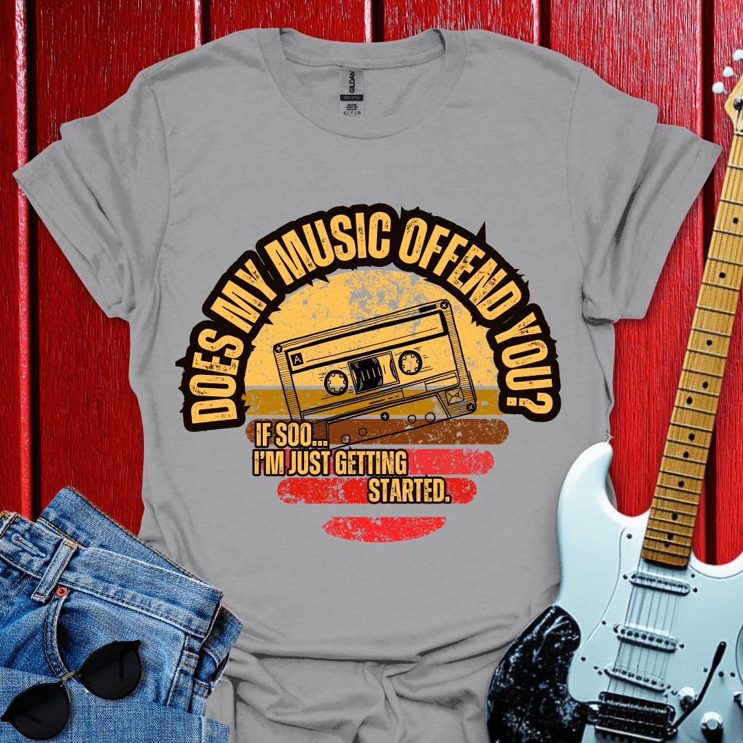 Retro Do I Offend T-shirt