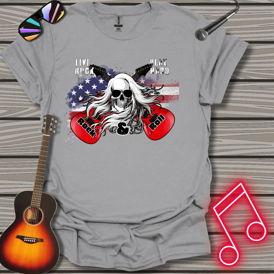 Rock & Roll Skull T-shirt