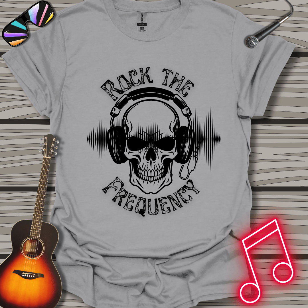 Rock The Frequency (Black) T-shirt