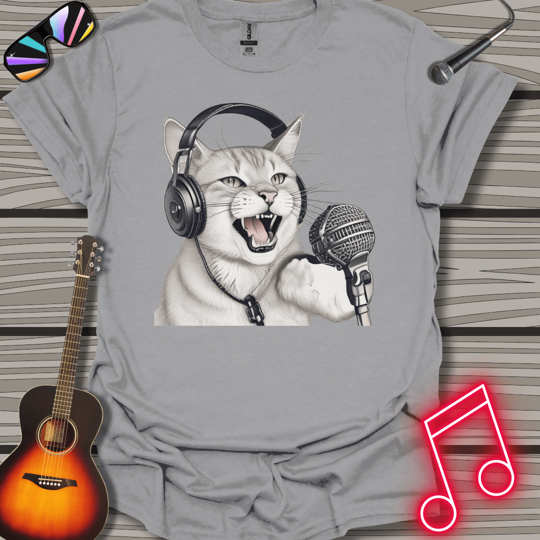 Singing Cat T-shirt