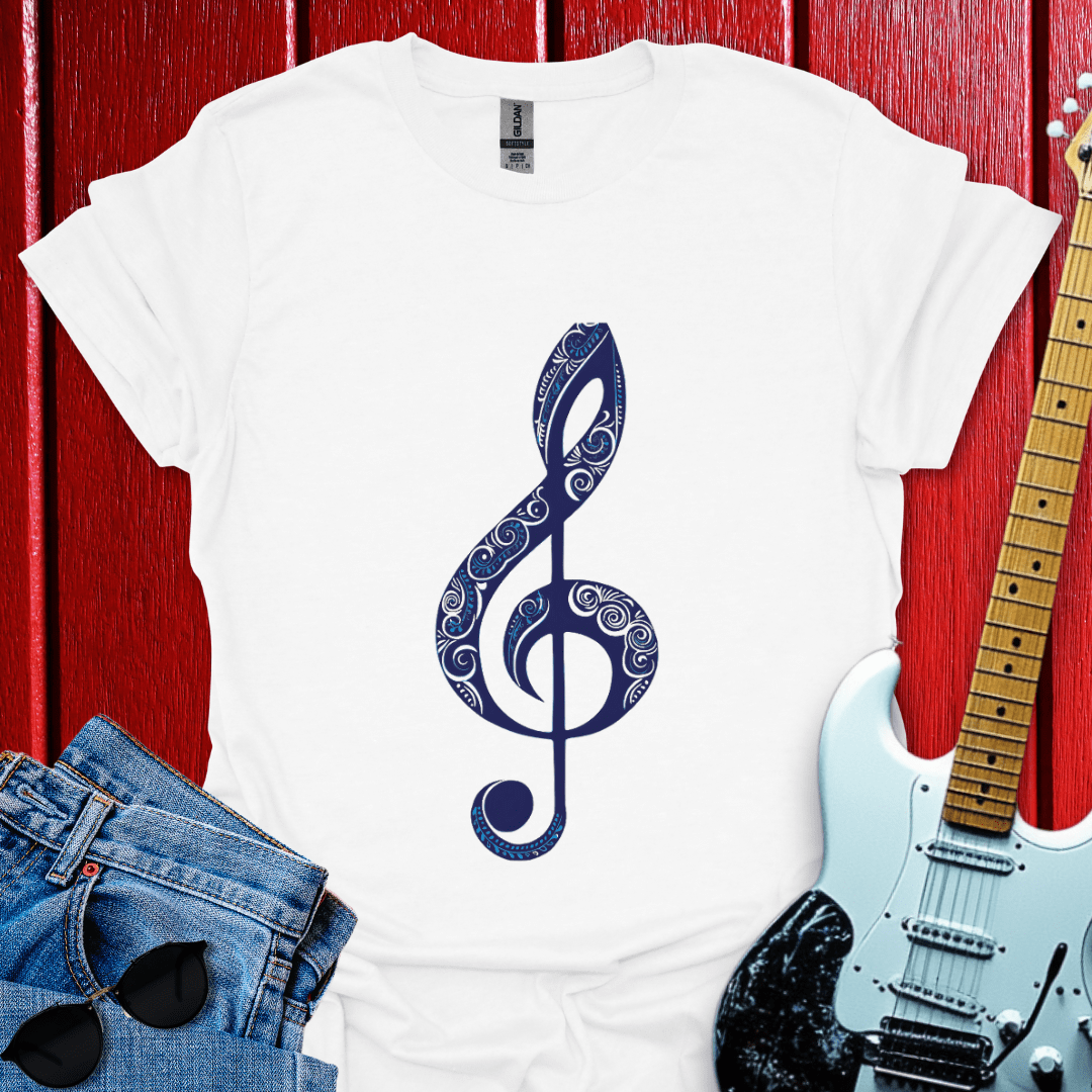 Blue Clef T-shirt