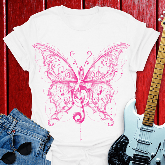Butterfly Notes T-shirt