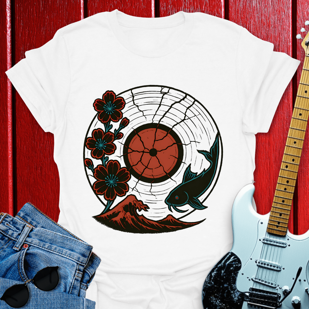 Distressed Koi T-shirt
