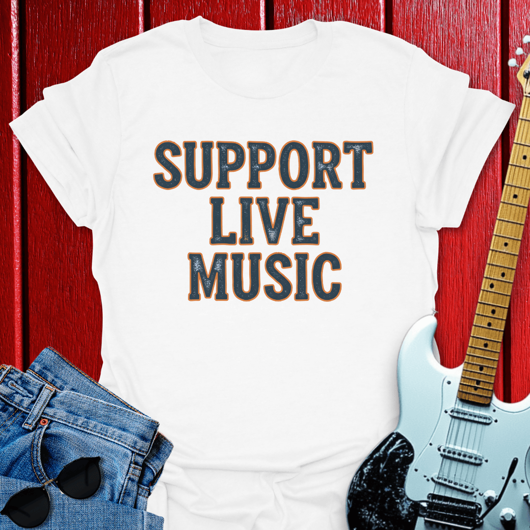 Distressed Support T-shirt