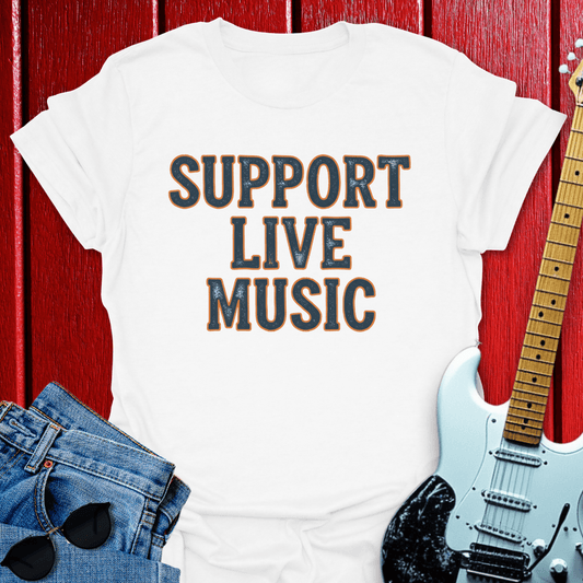 Distressed Support T-shirt