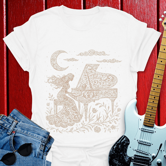 Moonlight Piano T-shirt