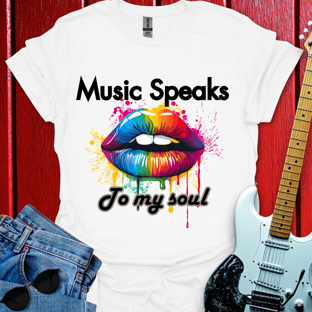 Music Speaks T-shirt