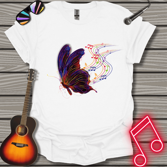 Musical Butterfly T-shirt