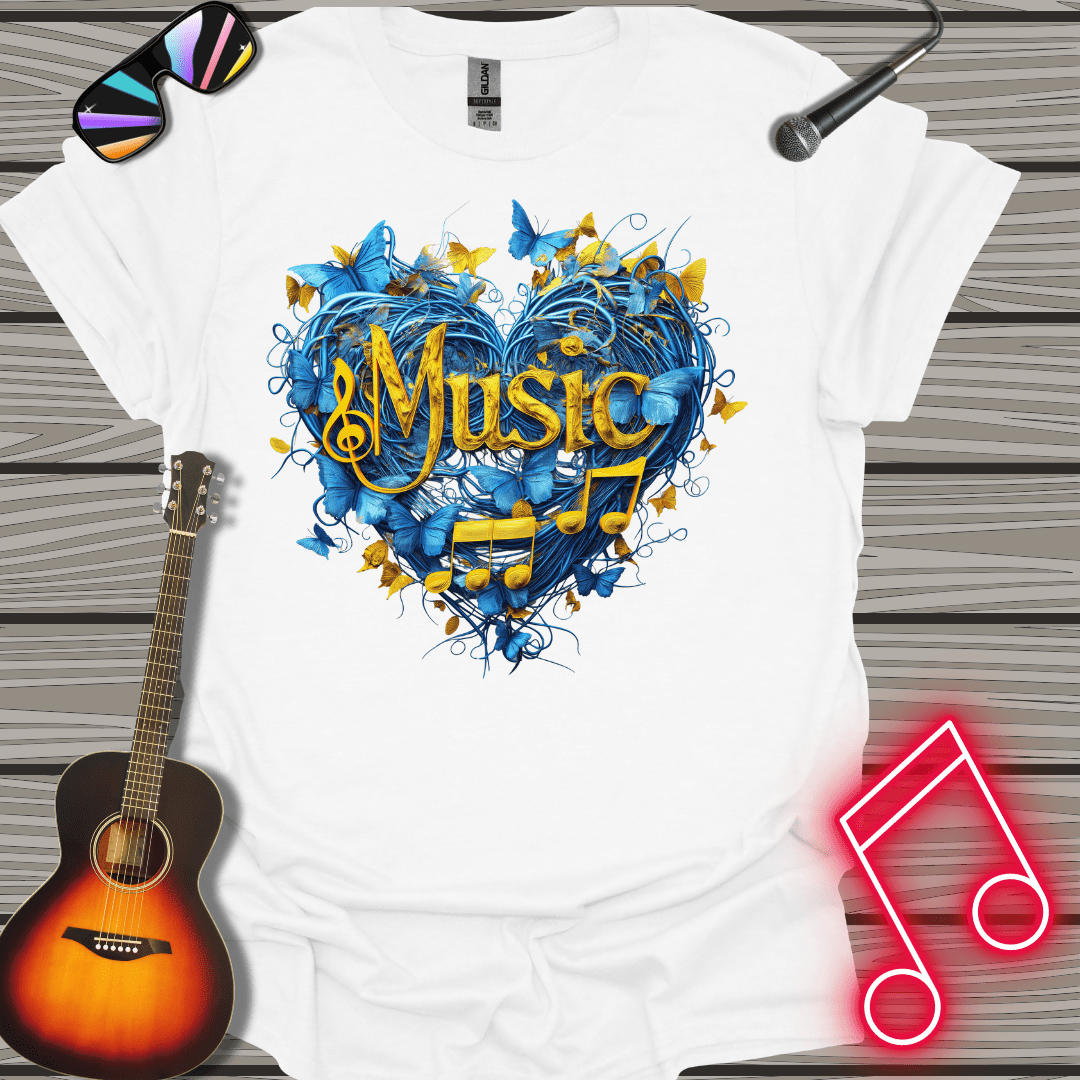 Musical Heart T-shirt